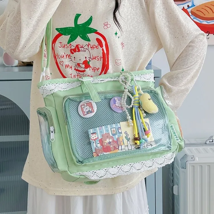Candy-colored Daily Regular Lace Ita-Bag factory